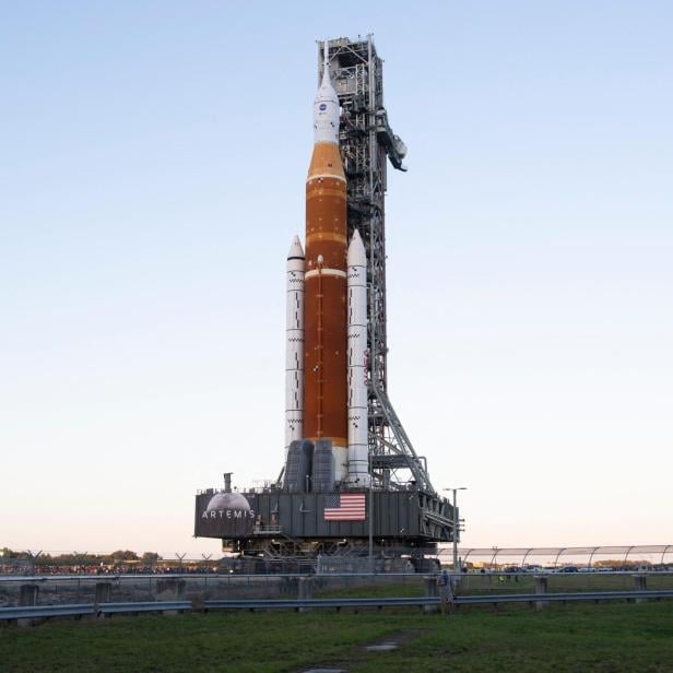 Die SLS Rakete von Boeing.