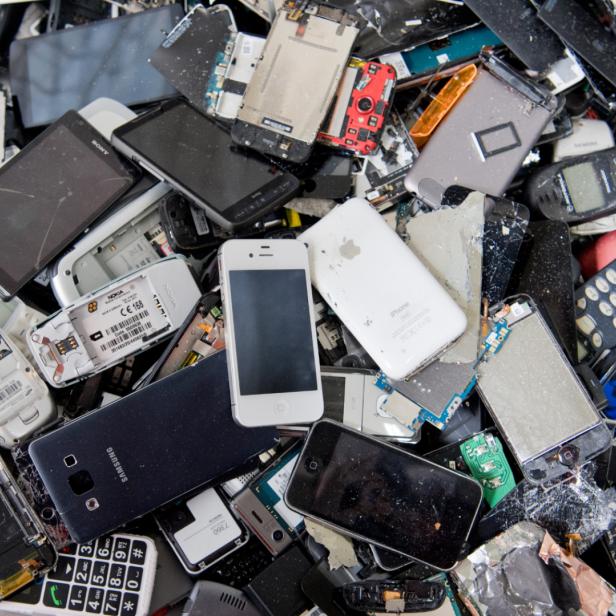 Kaputte Smartphones